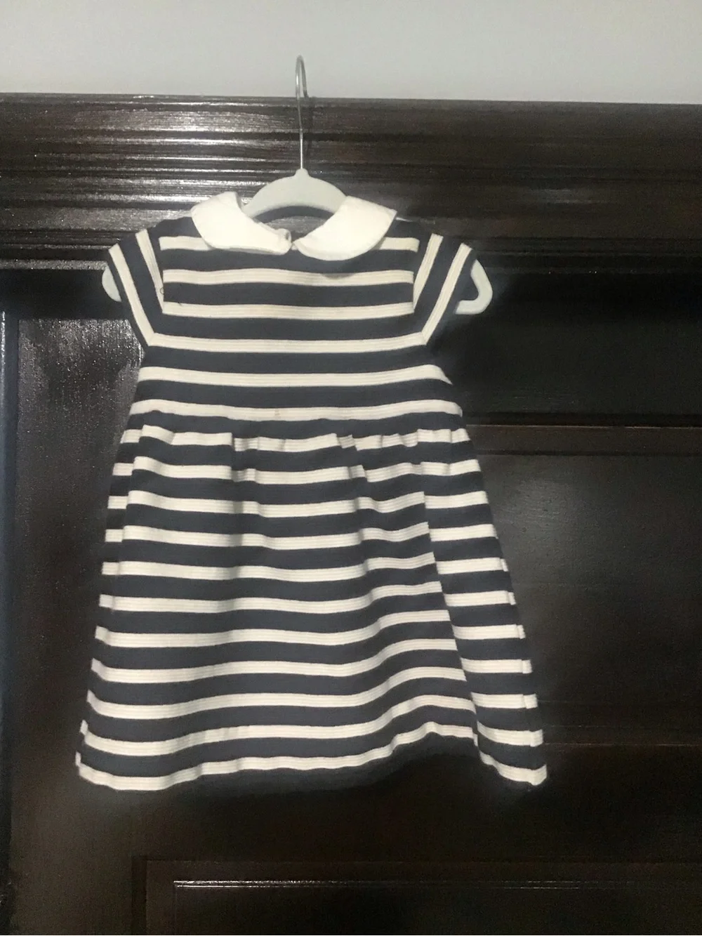 Kate Spade Black and White Striped Kids Dress size 18 months